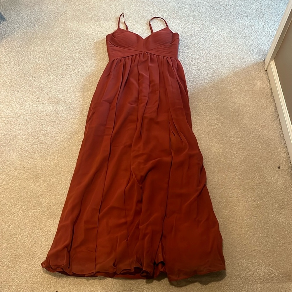 AZAZIE long formal dress with slit